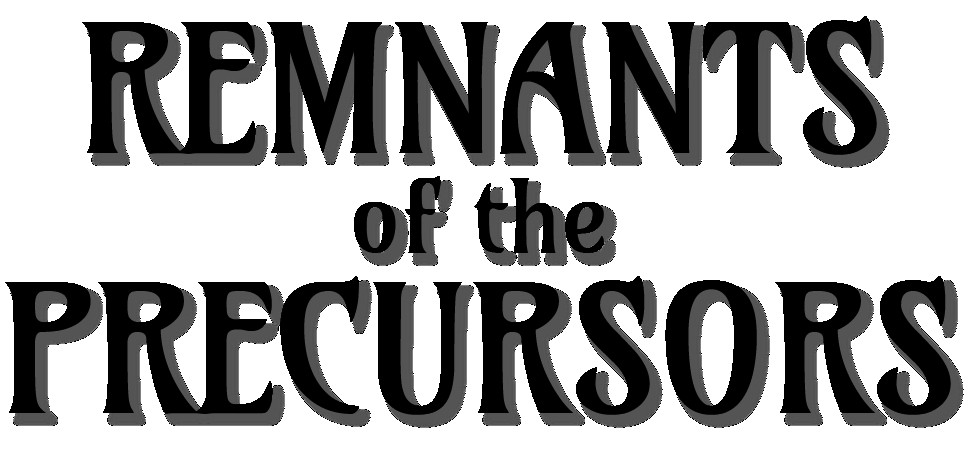 Remnants of the Precursors cover art
