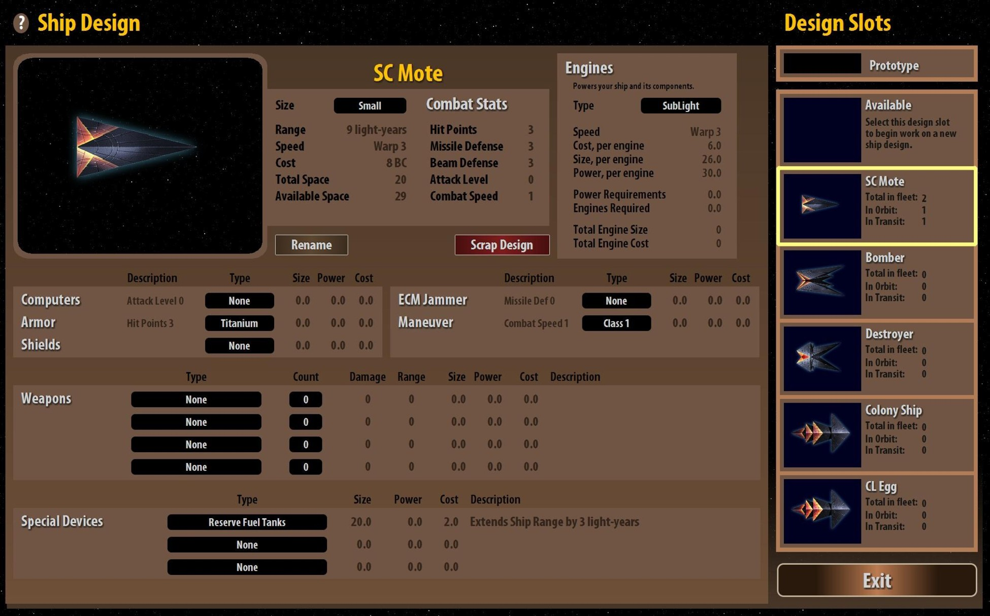 Manual screenshot