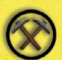 Gold mine symbol