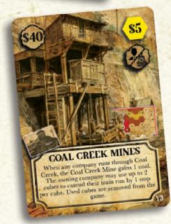 Coal Creek Mines card