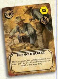 13lb Gold Nugget card