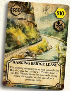 Hanging Bridge Lease card